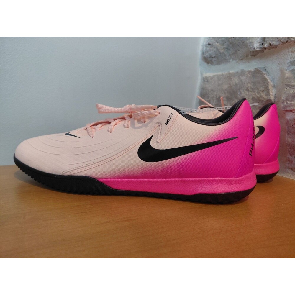 Nike Phantom GX II Academy IC soccer shoes Men's Size 11 Crimson/Pink